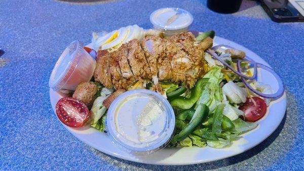 Crispy chicken salad