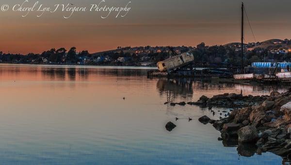 Benicia Main Street at Sunset. Find more on my IG: MSCHERYLLYN