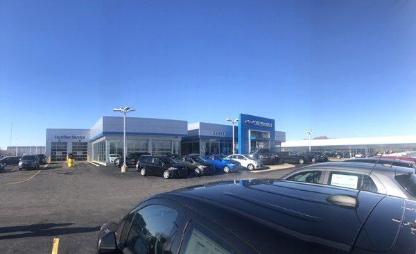 Exterior shot of dealership