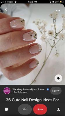 The nails I wanted