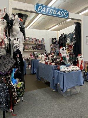 A mostly Nightmare Before Christmas booth... other gift items/collectibles, also.