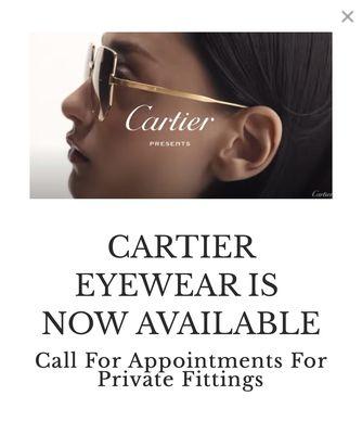 Orion Optical Proudly resent cartier eyewear. Come see spring 2022 Cartier Collection.