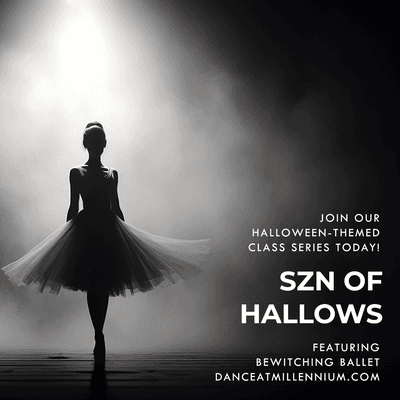 beWITCHing Ballet - a Halloween-themed [Ballet] class for both adults and teens. Single & class packages. Open to the public.