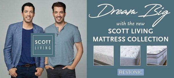 Now You Can Find Scott Living Collection in our store including; Mattresses, Living Room, Dining Sets and Bedrooms