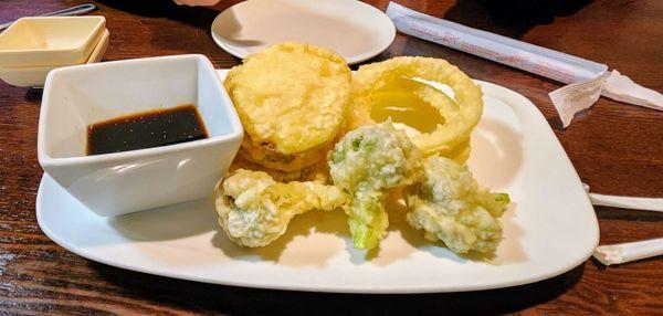 Tempura plate