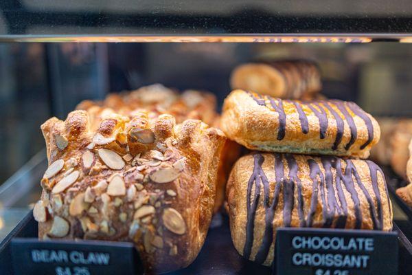 Bear Claws & Chocolate Croissant ($4.25/ea)