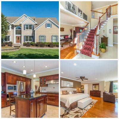 Turn-Key Pristine Dream home set on a premier lot with mountain views. New kitchen with granite/marble/stainless. 8 Cooper Rd., Mendham Twp