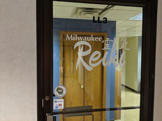 The front door to Milwaukee Reiki.