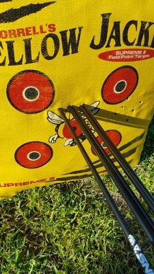 New arrows and target. Awesome