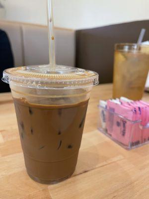 Iced Espresso with condensed milk