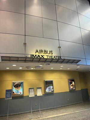 The biggest IMAX theater in the area!