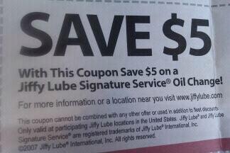 Online coupon I used