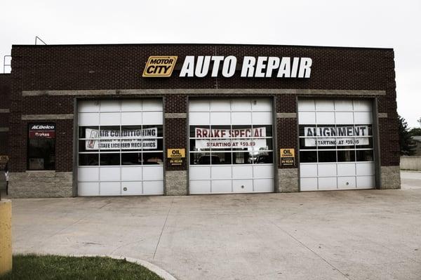 Brakes - Alignment - Oil Change and anything car related.