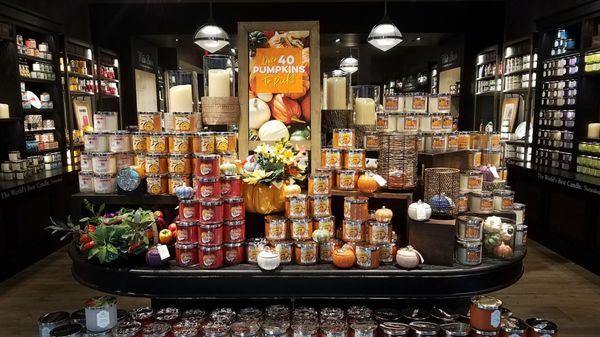 These candles smell amazing! Pumpkin pumpkin pumpkin and more pumpkin!