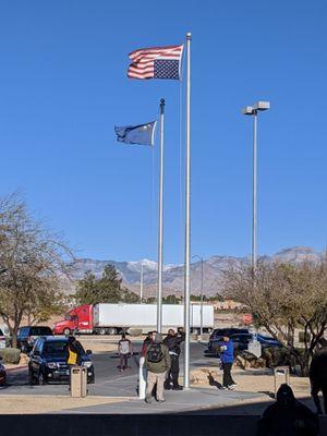 Yep the bright folks at the Flamingo DMV..