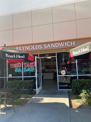 Entrance to sandwich heaven