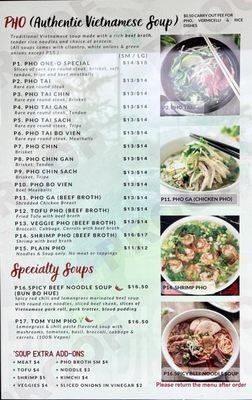 Menu - P2 9/2024