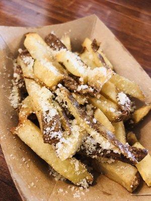 Garlic Parmesan fries