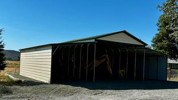 Equipment Shed Side