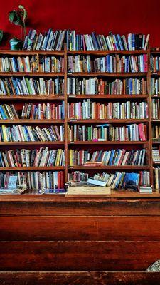 Wall of books