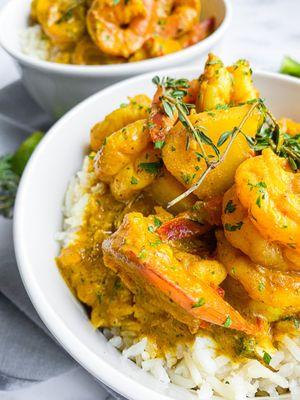 Curry Coconut Shrimp