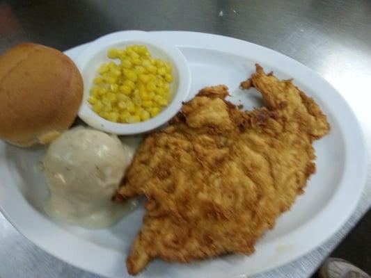 Homemade Chicken fry chicken .