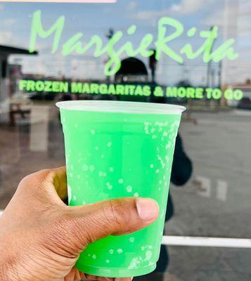 Mean Green Margarita