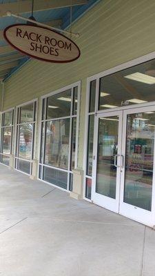 Rack Room Shoes in the Tanger Outlet, Bluffton SC