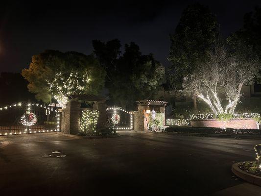 Property managers choice for professionally hung holiday lights