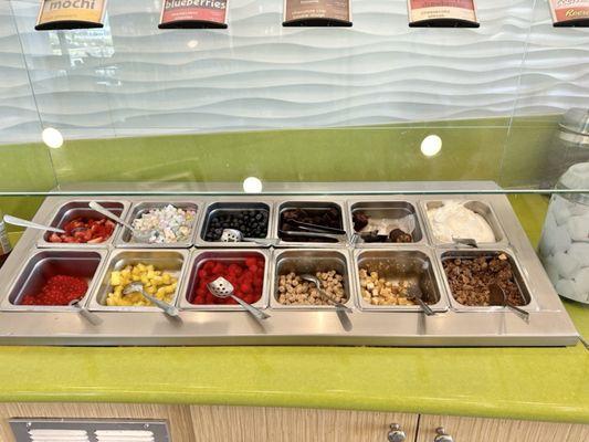 Fruit toppings