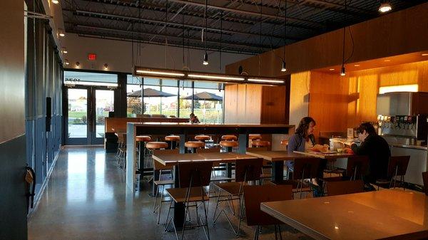 Seating Area at Chipotle Sidney