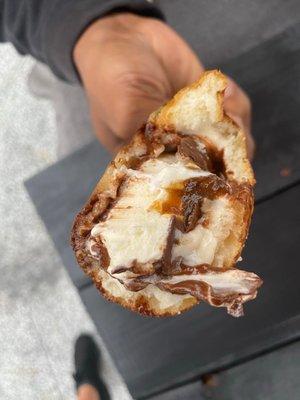 Deep fried ice cream