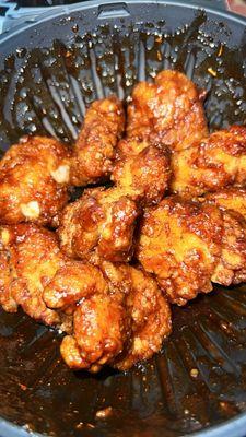 Boneless Cajun honey bbq wings