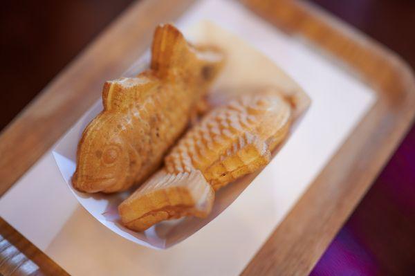 Custard and Red Bean Taiyaki