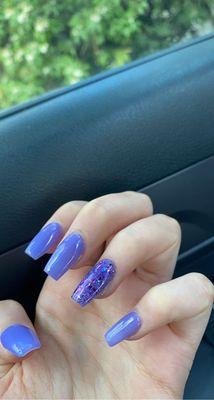 SNS nails