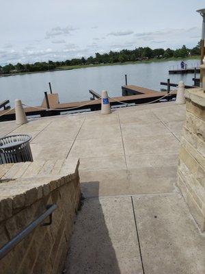 The boardwalk lake