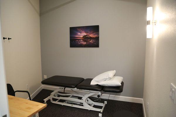 Private treatment rooms