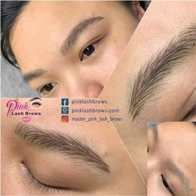 3D Hair Strokes (Microblading Machine), new technique safety no damage no scar