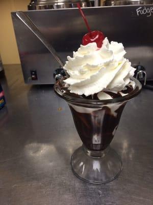 Occidental Hot Fudge Sundae.