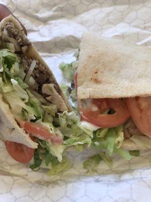 Steak & Chicken Gyro