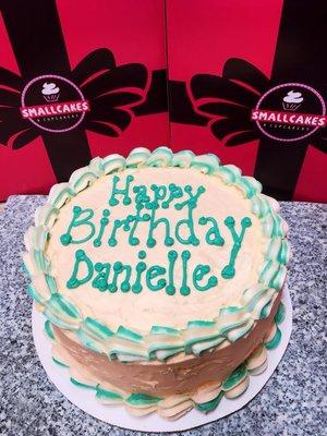 We do custom birthday cakes!