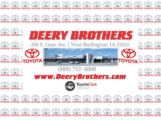 Deery Brothers Toyota
 West Burlington, IA