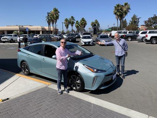 Our new 2022 Prius...sold by Tom Larson!