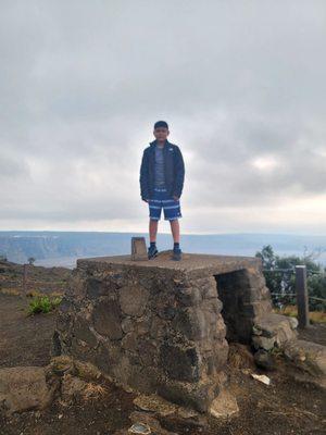 At the Hawaii National Volcano Park on 10/13/22