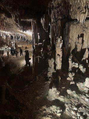 View inside cave