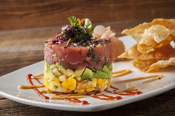 Ahi Poke Stack