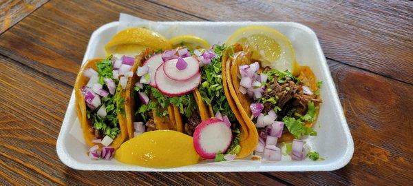 The best tacos in the Valley. Must must must try these