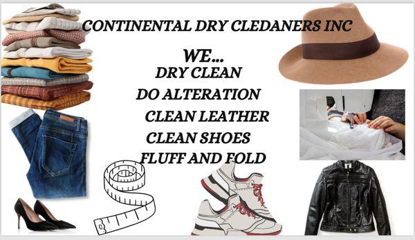 Dry Clean,Alteration,Clean Leather,Clean Shoes,Fluff and Fold