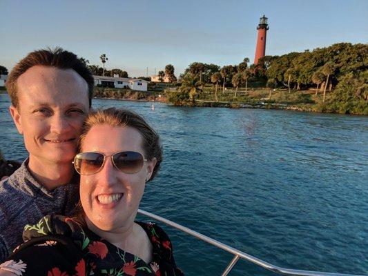 They provide photo opportunities with the lighthouse.