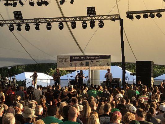 Gaelic Storm on main stage